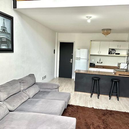 הוילה Jaraguá do Sul Saint Sebastian Flat 603- Com Hidro! Ate 3 Pessoas, Duplex, No Centro מראה חיצוני תמונה