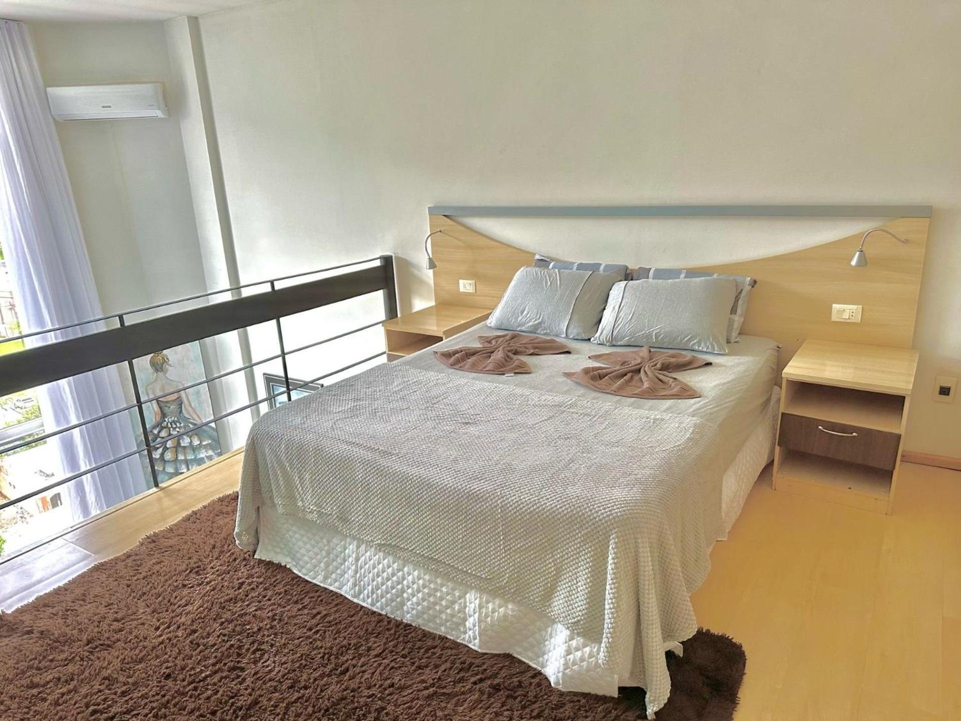 הוילה Jaraguá do Sul Saint Sebastian Flat 603- Com Hidro! Ate 3 Pessoas, Duplex, No Centro מראה חיצוני תמונה