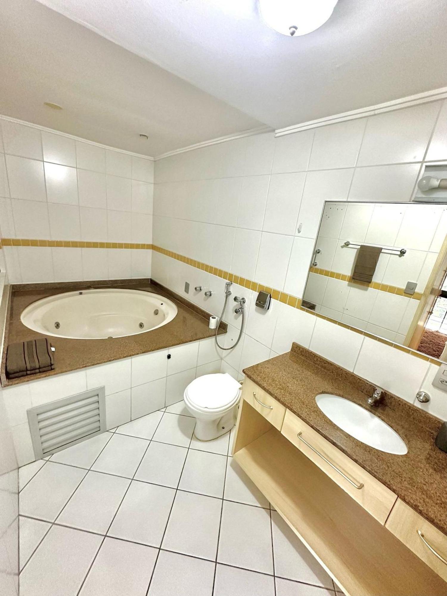 הוילה Jaraguá do Sul Saint Sebastian Flat 603- Com Hidro! Ate 3 Pessoas, Duplex, No Centro מראה חיצוני תמונה