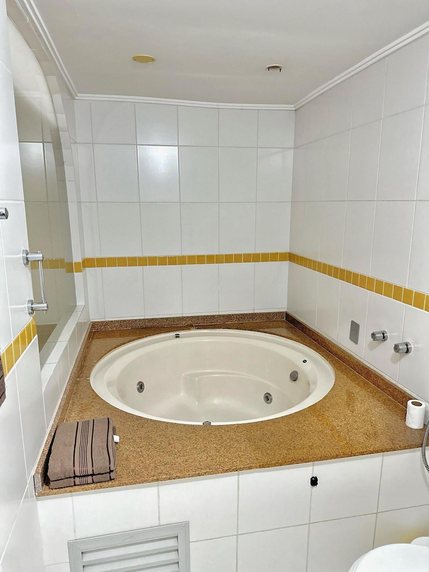 הוילה Jaraguá do Sul Saint Sebastian Flat 603- Com Hidro! Ate 3 Pessoas, Duplex, No Centro מראה חיצוני תמונה